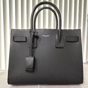 YSL Sac De Jour in grained leather (Baby size)